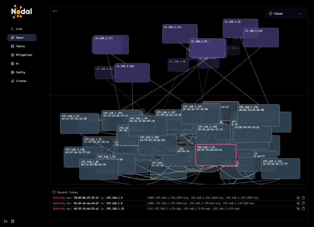 Nodal Ghost UI Space screenshot